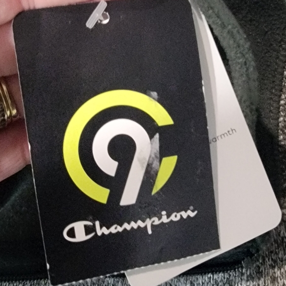 Green and Gray Quarter-Zip Pullover - Picture 10 of 11